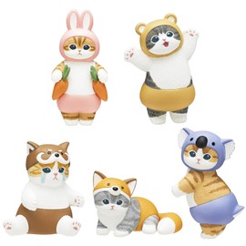 mofusand Meow Pants Blind Box - 1 of 5 Collectable Mini Figurines - Fun, Versatile Decoration