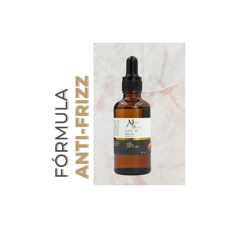 Aceite de Argn 50ml, Controla Frizz, Nutre Cabello. Mc Life