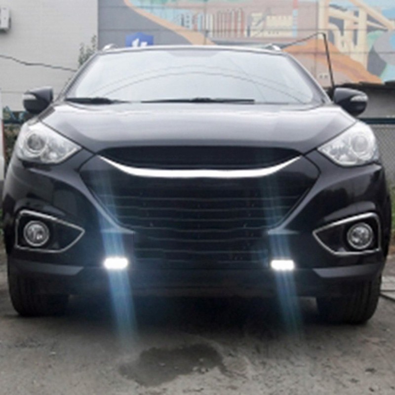 zmart LED Daytime Running Light Waterproof Car High Power Lens