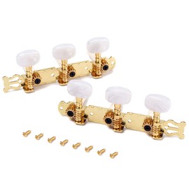RuiJOTWAT 2Pcs Gilding Classical Guitar Tuning Tuner Pegs Keys Machine Heads For Classical Guitar Great for Guitar Tuning