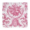 Caspari Romantic Toile Rose Luncheon Napkins - 20 Per Package,