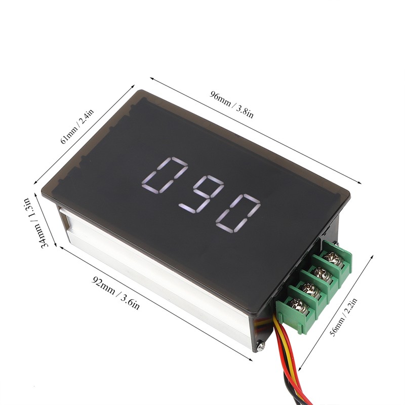 30A DC Motor Speed Governor 6V 12V 24V 48V Digital