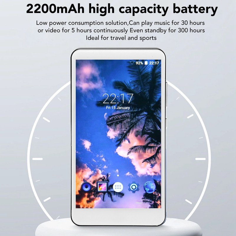for Android Portable MP4 Player 5.0 Inch Full Touch HD