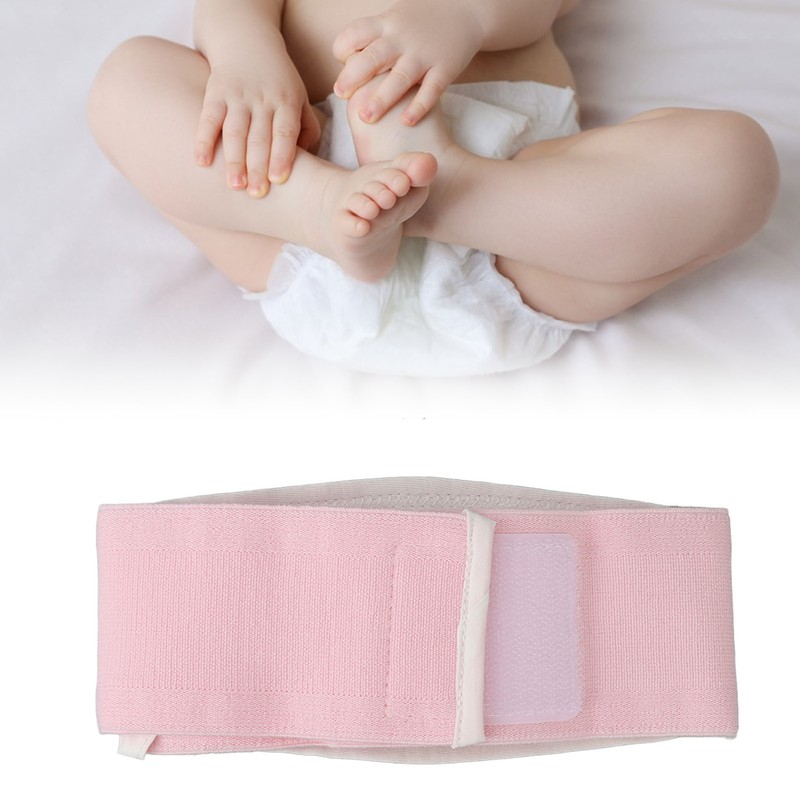 Baby Umbilical Hernia Belt Fixation Support Compression Baby Belly Button