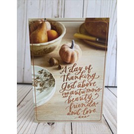 Dayspring Thanking God For Autumn’s Beauty Friends, Love Joy Warm Blessings Dayspring Card