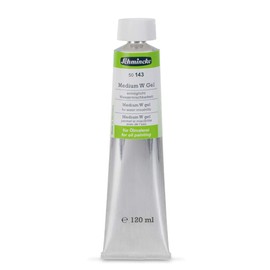 Schmincke Medium W Gel, Water-Mixable, 120ml Tube (50143012)