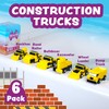 Tub Works® Construction™ Trucks Mold Free Bath Toys, 6 Pack