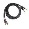 JORINDO Dual 6.35mm Male to Double RCA Male Cable Audio