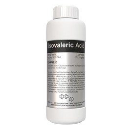 Isovaleric Acid Fragrance/Aroma Compound High Purity 100mL (3.3 Fl Oz)