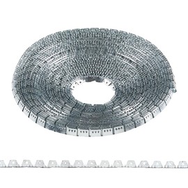 SUPERFINDINGS 20M Upholstery Metal Flexible Tack Strip Curve Ease Grip Zinc Iron Trim Strip for Furniture Sofa Chair Repair for DIY and professional upholstery edges