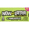 Now and Later Pineapple Flavored Candy Twenty Four 6-piece .93