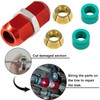 800-641 Line Splice Connector Splicer Coupler For 3/8'' Aluminum Lines,