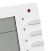 Thermostat, Manual Buttons Air Conditioning Thermostat LCD Screen Display Easy