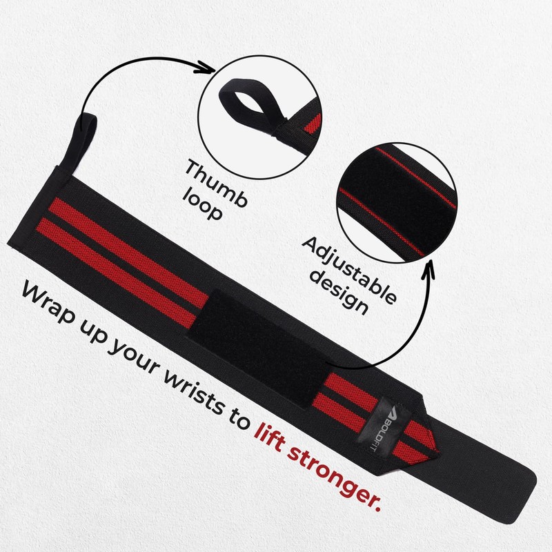 Boldfit Cotton Wrist Band for Men & Women, Wrist Supporter