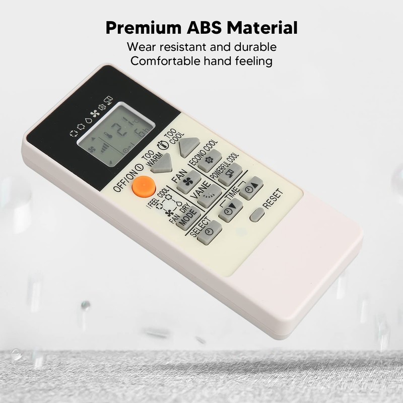 Goshyda Air Conditioner Remote Control for Mitsubishi, Remote Controller Replacement