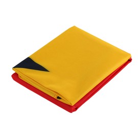 MSFHHA Rectangular Tablecloth Ghana Ghanaian Flag Tablecloth Fade-Resistant Washable National Flag Tablecloth, Suitable for Kitchen Dining Family Gatherings and Outdoor Events,59 Inches * 83 Inches.