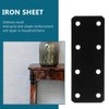 Flat Brackets for Wood, L Brackets Metal Flat Plates: Flat