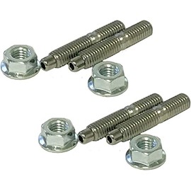 2 X New Heavy Duty Exhaust Head Pipe Stud Bolt Kits For 1999-2014 Honda 400EX 400X