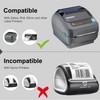 L LIKED 2500 PCS 4"x 6" Thermal Shipping Labels, White