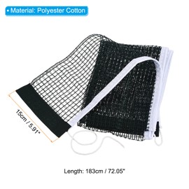 PATIKIL Table Tennis Net Replacement, Ping Pong Net String Tension Equipment Accessories Polyester Cotton for Indoor Outdoor, Green