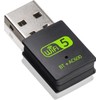 QIQIAZI USB Bluetooth WiFi Adapter, Bluetooth 5.0 Dongle WiFi Dongle