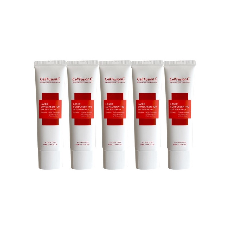 Cellfusionc Laser Sunscreen 100 50ml (SPF50+) 5 Pieces / Circle