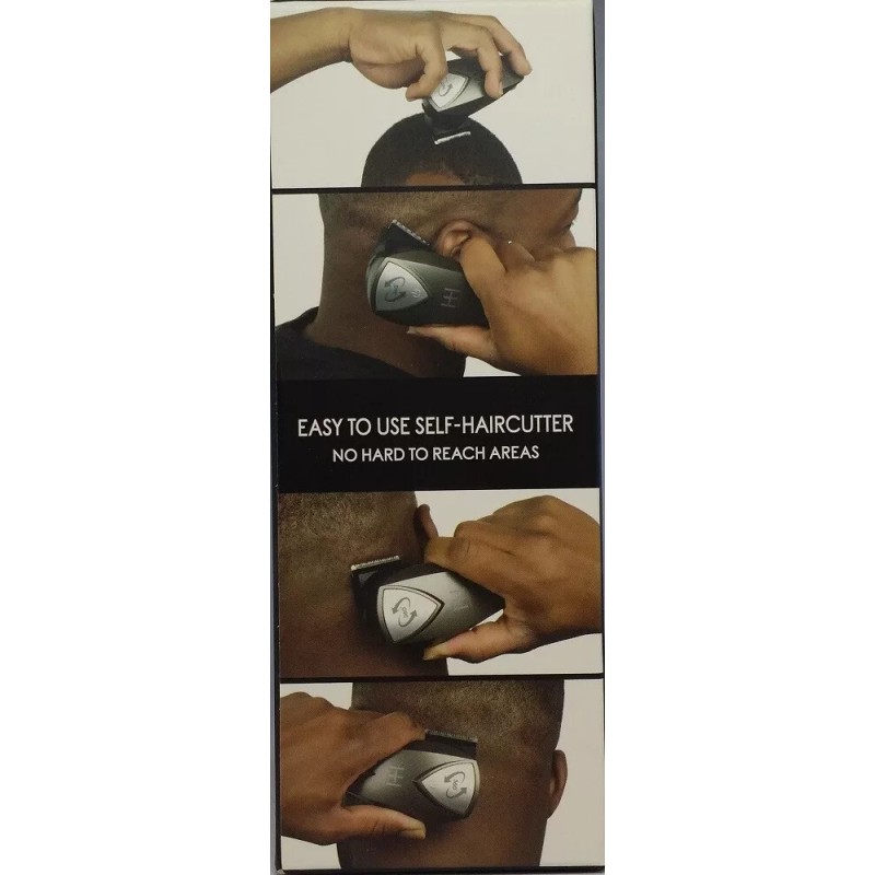 Hot and Hotter Rechargeable Self Hair Cutter 360° Rotating Head