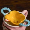 ARFUKA Tea Strainer Tea Filter Ceramic Spice Strainer Tea Strainer