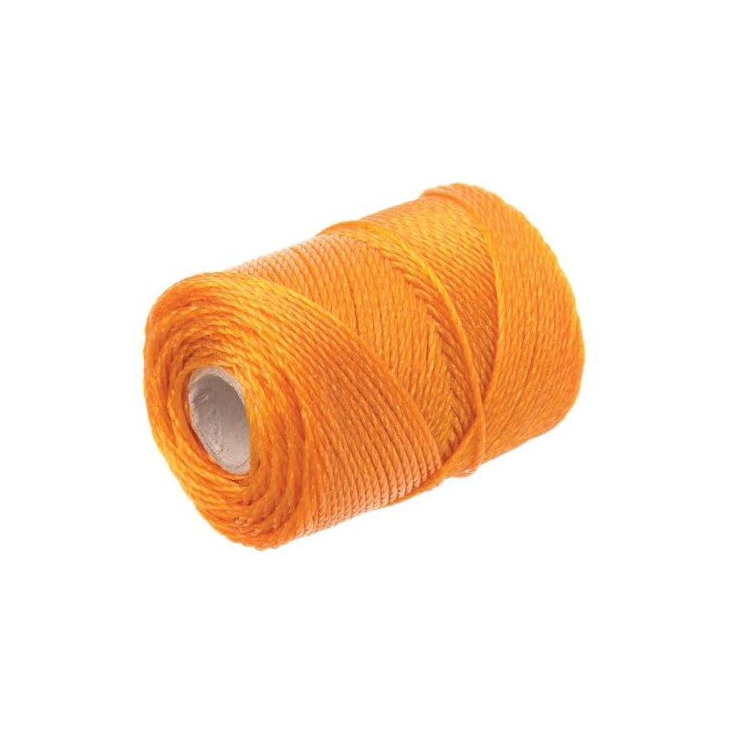 Faithfull FAI3250 Orange Poly Heavy-Duty Brick Line String 250M (820ft)