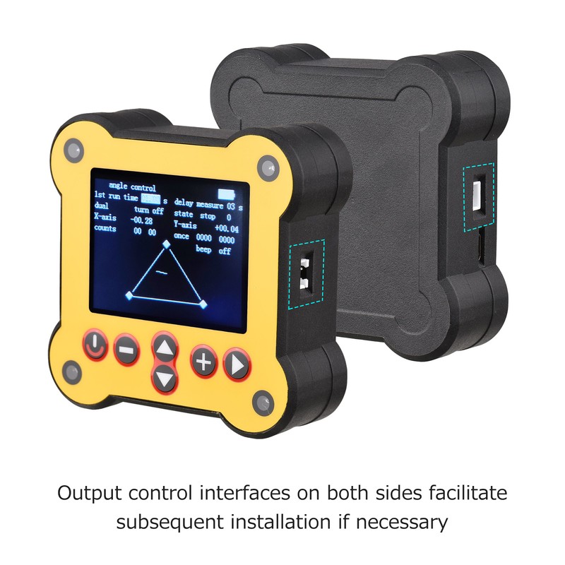 Dual Axis Digital Protractor Inclinometer Magnetic 0.02° Accuracy Angle Finder