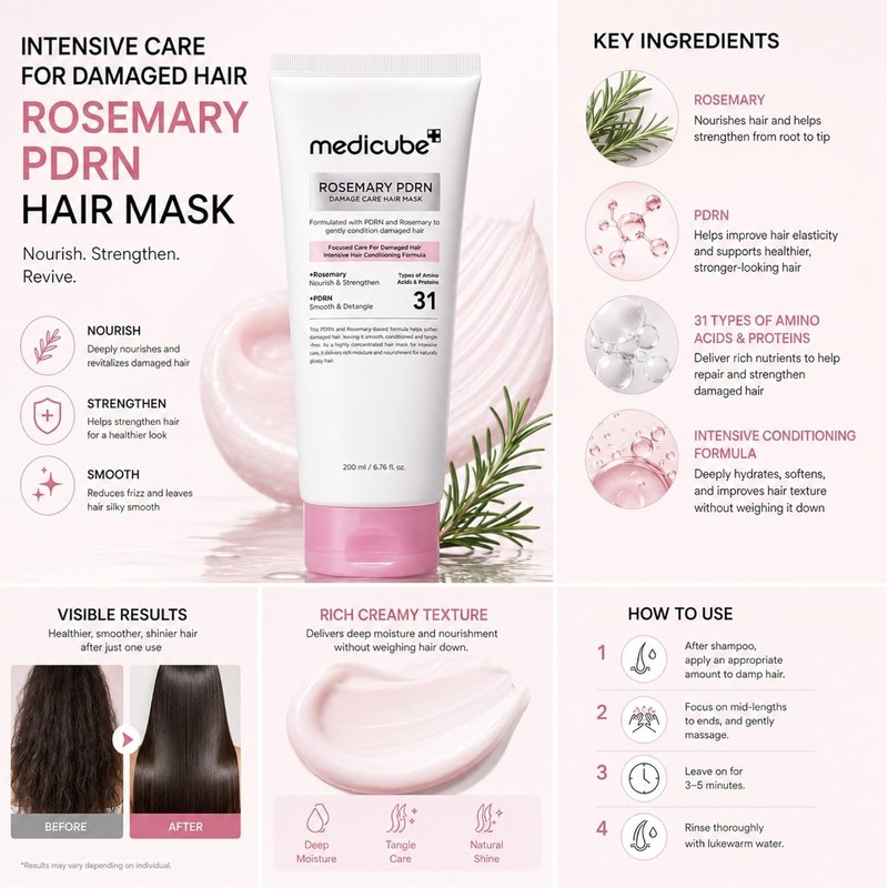 Rosemary PDRN Damage Care Hair Mask