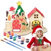 BACH AND BOOZY DIY Christmas Craft Kit Kids Holiday Paint