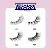 i-ENVY False Lashes Flick'd D-Curl Strip Lashes Volume Bouncy Natural