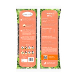 Happy Wings Nyjer Seed & Sunflower Seeds Wild Bird Food Combo - 5 Pound Pack I No Grow Seed I Bird Food for Wild Birds