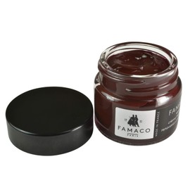 Famaco Leather Repair & Dye Cream | Self Seal Colourant for Quick and Easy Leather Repair | Suitable for Leather Sofas, Leather Car Seat, Shoes, Handbag, and more (Red Bordeaux)