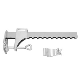 Parasol Holder for Square Balcony Railing Patio Outdoor Parasol Bracket Holder Courtyard Umbrella Stand Garden Fixed Clip Holder
