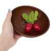 Marimocraft DBSJ-054 All Miffy Round Plate, S, Brown, Φ5.9 x