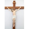 Vittoria Collection 17" Wall Crucifix Wood Cross Jesus Stone Corpus