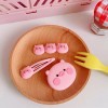 Miry Pink Cerdito Pinza Pelo Pig Set De 3 Cabello