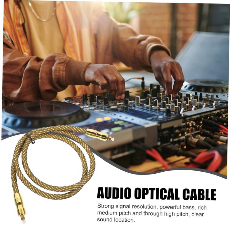 CORHAD 1m Audio Optical Cable Cable for Sound Bar Tv