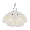 Apricot Lamb Rabbit vid bunny keychain cute keychain, soft stuffed