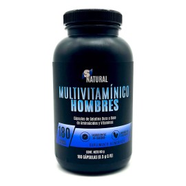 Multivitaminico Hombre 180 Capsulas Snatural