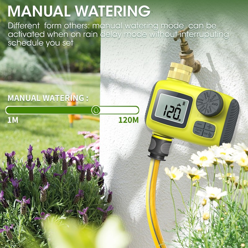 Garden Automatic Watering Irrigation Timer Garden Intelligent Timing Valves Controller