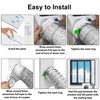 Dryer Window Vent Kit for 4 Inch Ducting, Adjustable Window