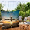VOID Plane Start Take Off Cushion Cover Sofa Cushion Decorative