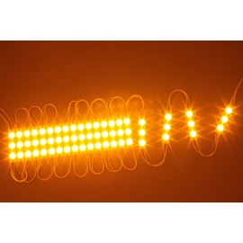 40ft Storefront Orange LED Light Super Bright 5630 Module with UL 12v 6 Amps AC Power Package