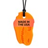 ARK Dino-Bite Chew Necklace, XXT, Very Firm, Orange