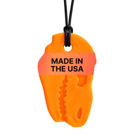 ARK Dino-Bite Chew Necklace, XXT, Very Firm, Orange