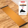 Slide Board with Shoe Cover Slimming Exercise Guide Slide Mat
