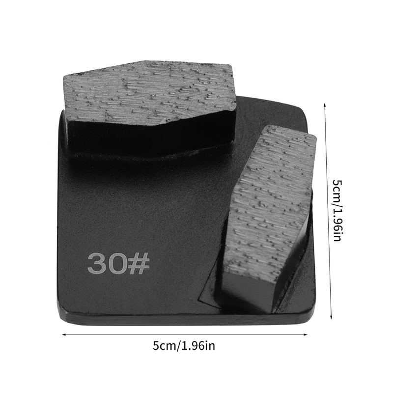 Grit 30 Medium Bond Trapezoid Diamond Concrete Grinding Pad Grinding
